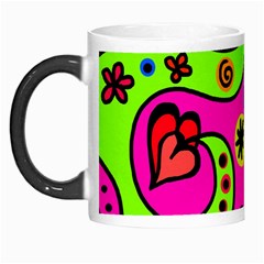 Seamless Doodle Morph Mugs by Vaneshart