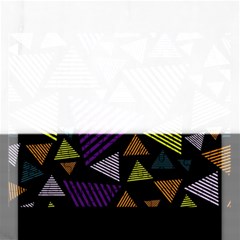 Abstract Pattern Design Various Striped Triangles Decoration Rectangular Jigsaw Puzzl by Vaneshart