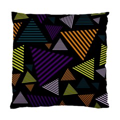 Abstract Pattern Design Various Striped Triangles Decoration Standard Cushion Case (two Sides) by Vaneshart