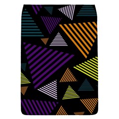 Abstract Pattern Design Various Striped Triangles Decoration Removable Flap Cover (s) by Vaneshart