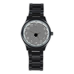 Circles 2 Stainless Steel Round Watch by impacteesstreetweareight