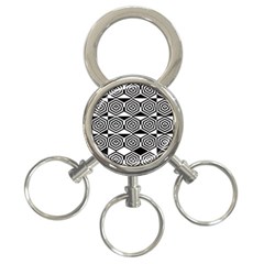 Hexagon 3-ring Key Chain by impacteesstreetweareight