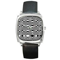 Hexagon Square Metal Watch by impacteesstreetweareight