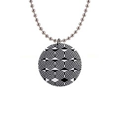 Hexagon 1  Button Necklace by impacteesstreetweareight