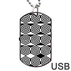 Hexagon Dog Tag Usb Flash (one Side) by impacteesstreetweareight