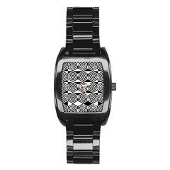 Hexagon Stainless Steel Barrel Watch by impacteesstreetweareight