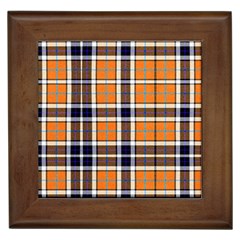 Tartans Yellow 34 Framed Tile by impacteesstreetwearfour