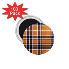 Tartans Yellow 34 1 75  Magnets (100 Pack)  by impacteesstreetwearfour