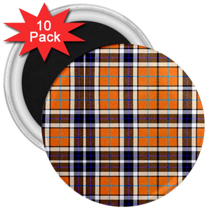 Tartans Yellow 34 3  Magnets (10 pack) 