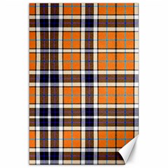 Tartans Yellow 34 Canvas 20  X 30  by impacteesstreetwearfour