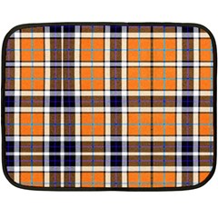 Tartans Yellow 34 Double Sided Fleece Blanket (mini)  by impacteesstreetwearfour