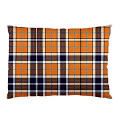 Tartans Yellow 34 Pillow Case (two Sides) by impacteesstreetwearfour