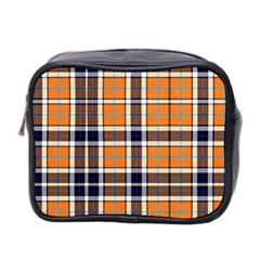 Tartans Yellow 34 Mini Toiletries Bag (two Sides) by impacteesstreetwearfour