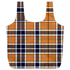 Tartans Yellow 34 Full Print Recycle Bag (xl) by impacteesstreetwearfour