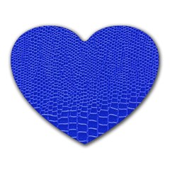 Leather Texture 6 Heart Mousepads