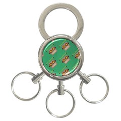 Toy Robot 3-ring Key Chain by Vaneshart