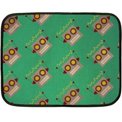 Toy Robot Fleece Blanket (mini) by Vaneshart