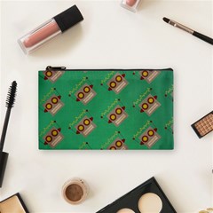 Toy Robot Cosmetic Bag (small) by Vaneshart