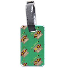 Toy Robot Luggage Tag (two Sides) by Vaneshart