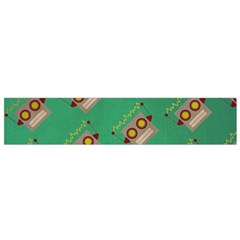 Toy Robot Small Flano Scarf by Vaneshart