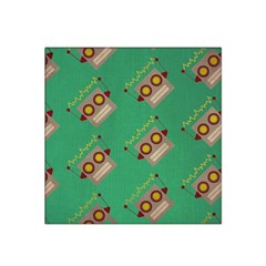 Toy Robot Satin Bandana Scarf by Vaneshart