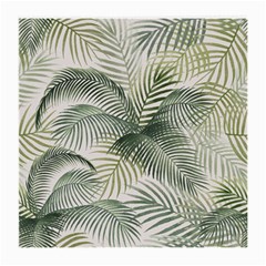 Vector Palm Leaves Pattern  Illustration Medium Glasses Cloth (2 Sides) by Vaneshart