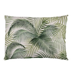 Vector Palm Leaves Pattern  Illustration Pillow Case by Vaneshart