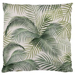 Vector Palm Leaves Pattern  Illustration Large Cushion Case (one Side) by Vaneshart