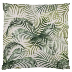 Vector Palm Leaves Pattern  Illustration Standard Flano Cushion Case (two Sides) by Vaneshart