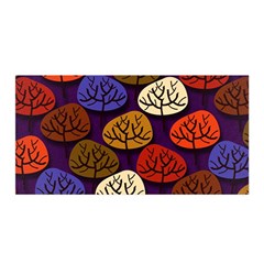 Tree Pattern Background Satin Wrap by Vaneshart