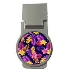 Tropical Pattern Money Clips (round)  by Vaneshart