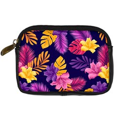 Tropical Pattern Digital Camera Leather Case by Vaneshart