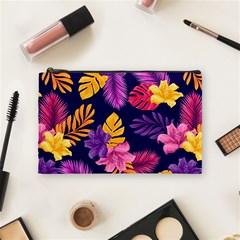 Tropical Pattern Cosmetic Bag (medium) by Vaneshart