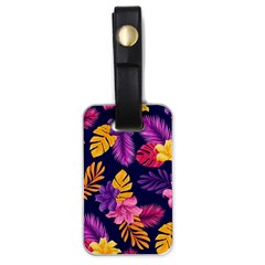 Tropical Pattern Luggage Tag (one Side) by Vaneshart