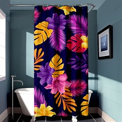 Tropical Pattern Shower Curtain 36  X 72  (stall)  by Vaneshart