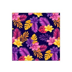 Tropical Pattern Satin Bandana Scarf by Vaneshart