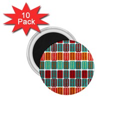 Bricks Abstract Seamless Pattern 1 75  Magnets (10 Pack)  by Vaneshart