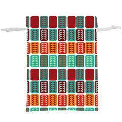 Bricks Abstract Seamless Pattern  Lightweight Drawstring Pouch (xl) by Vaneshart