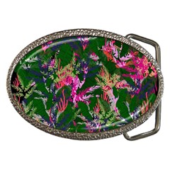 Vibrant Tropical Belt Buckles by Vaneshart