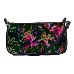 Vibrant Tropical Shoulder Clutch Bag by Vaneshart