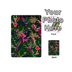 Vibrant Tropical Playing Cards 54 Designs (Mini) Front - Heart7