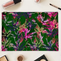 Vibrant Tropical Cosmetic Bag (xxl) by Vaneshart