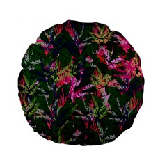 Vibrant Tropical Standard 15  Premium Flano Round Cushions by Vaneshart