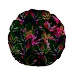 Vibrant Tropical Standard 15  Premium Flano Round Cushions Front