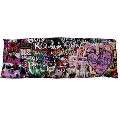 Graffiti Wall Background Body Pillow Case (dakimakura) by Vaneshart