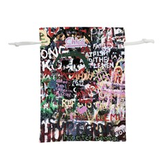 Graffiti Wall Background Lightweight Drawstring Pouch (m) by Vaneshart