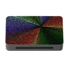 Abstract Colorful Pieces Mosaics Memory Card Reader With Cf by Vaneshart