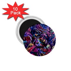 Multicolored Abstract Painting 1 75  Magnets (10 Pack)  by Vaneshart