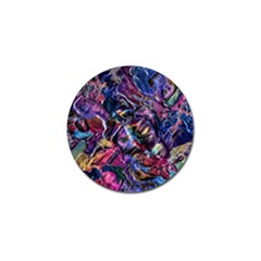 Multicolored Abstract Painting Golf Ball Marker (10 Pack) by Vaneshart