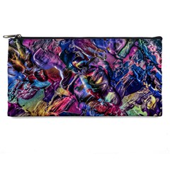 Multicolored Abstract Painting Pencil Cases by Vaneshart